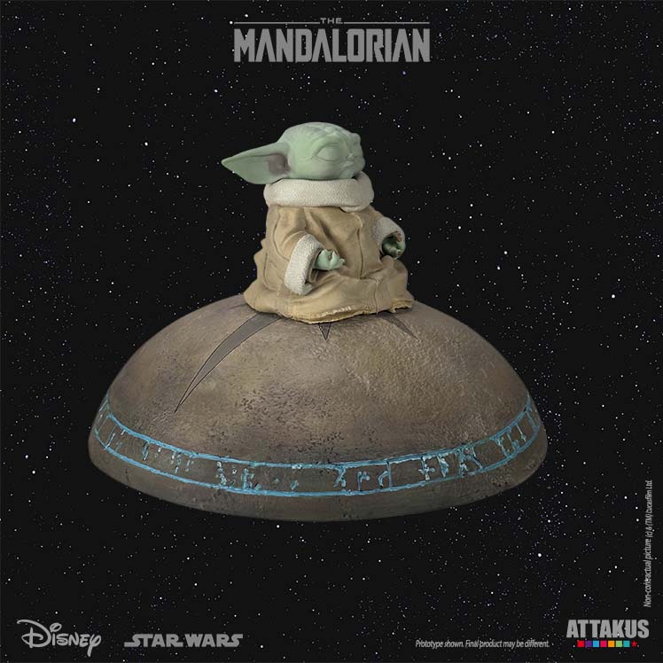 Attakus Grogu collection 6 statues 1/5 Mandalorian résine