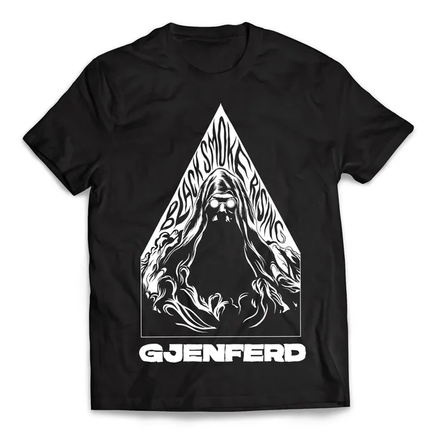 Apollon Gjenferd Black Smoke Rising t-shirt noir coton