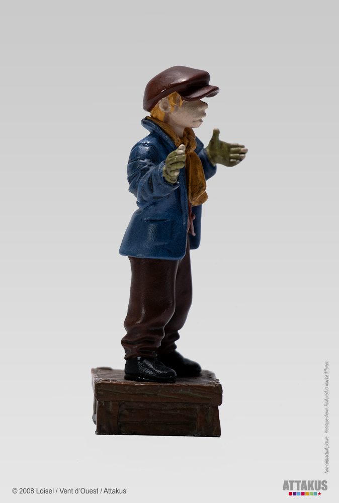 Attakus Métal Peter Londres statuette métal 5cm Loisel