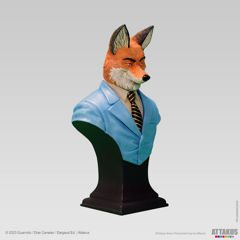 Attakus Blacksad Buste Lieutenant Renard B438 statuette