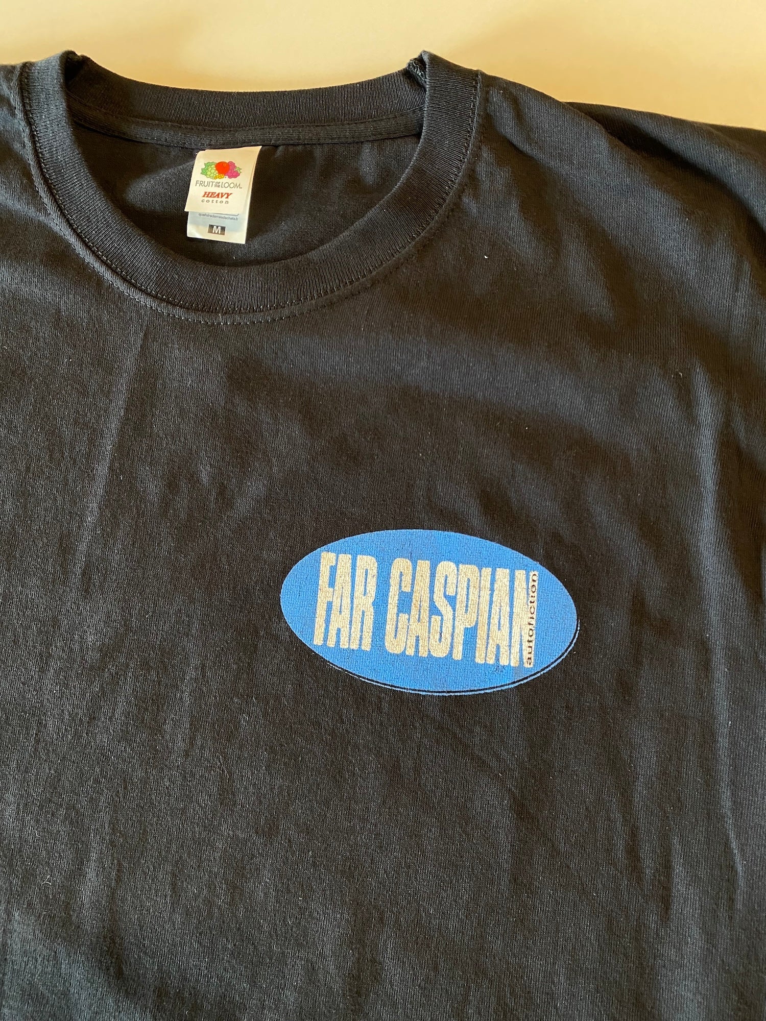 Far Caspian Autofiction t-shirt paroles taille M coton