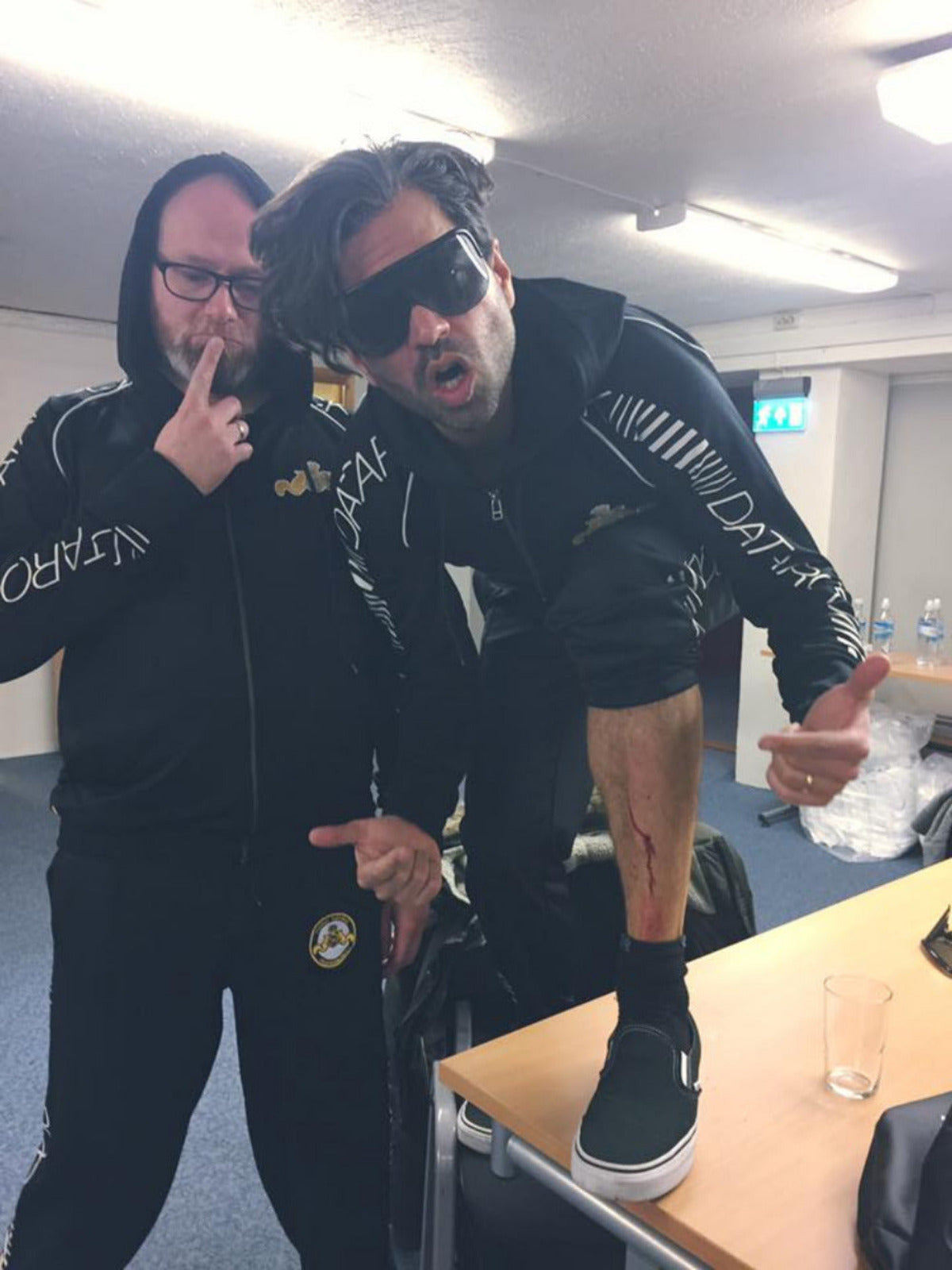 Apollon Records Datarock survêtement noir XS S M