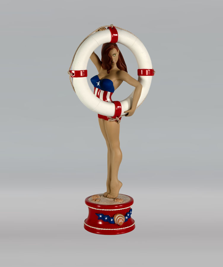 Attakus Prestige Savannah HC 01/03 statue résine pin-up 29 cm