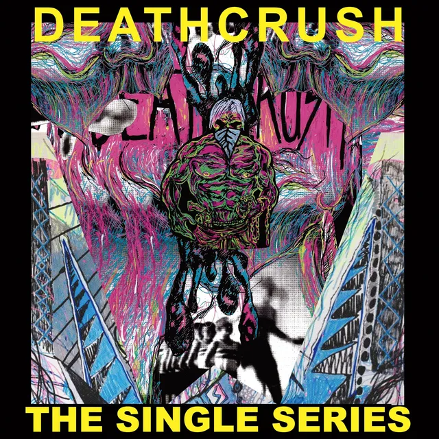 Apollon Records Deathcrush The Single Series vinyle LP limité noir