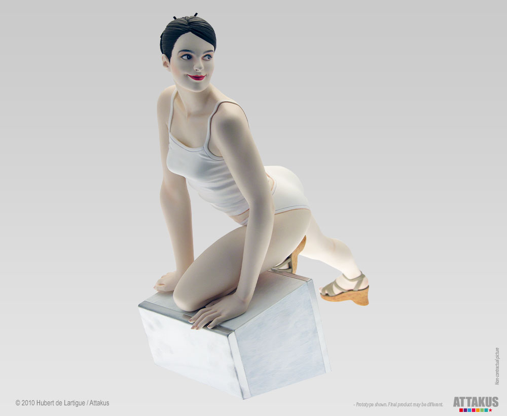 Attakus Femmes d'auteur Octavie statue Lartigue 34,5 cm