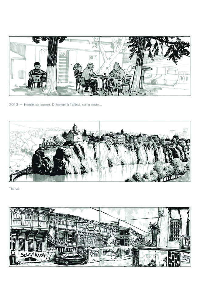 Attakus Atlas Sketchbook Bertail carnet 48 pages couleur