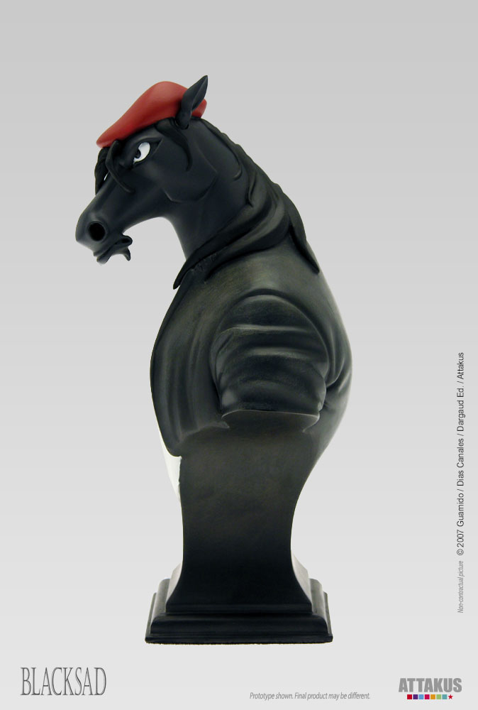 Attakus Blacksad Buste Horse Black Claws résine 16,5 cm