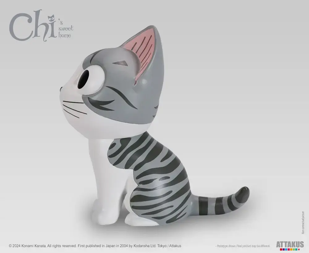 Attakus Atlas Chi Assis statue résine chat 11 cm
