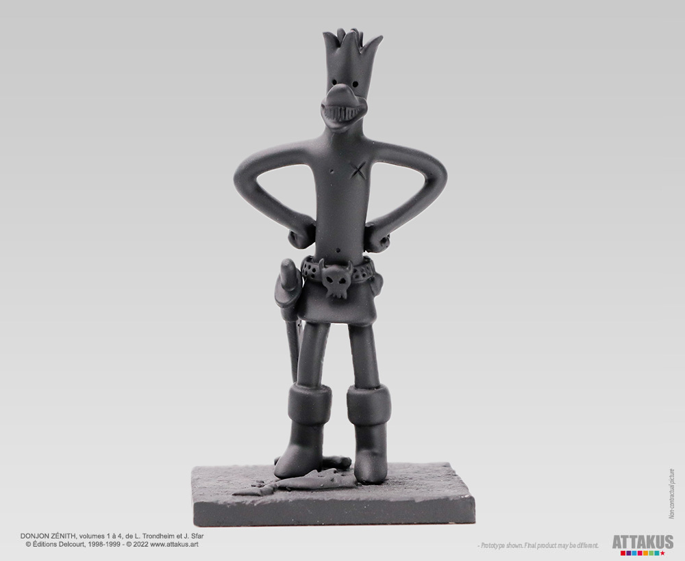 Attakus Collection Prestige Donjon Trio Collector Figurine Noir 3 pcs