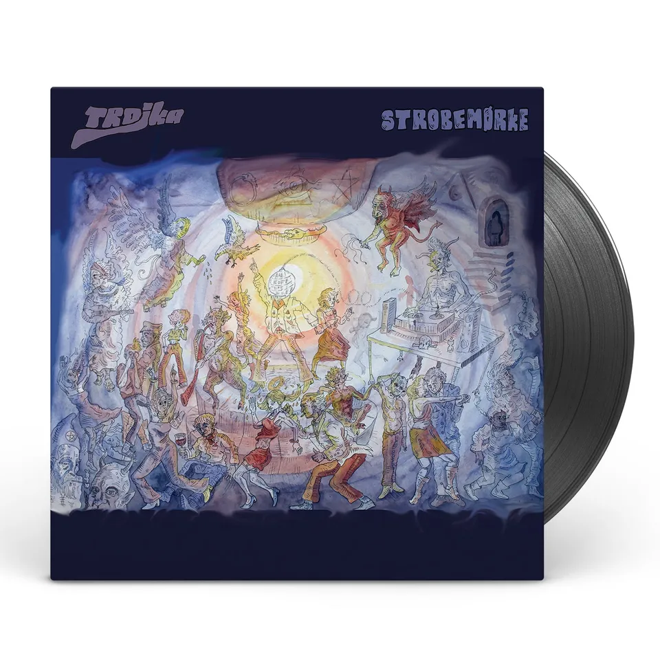 Apollon Records Trojka Strobemørke LP vinyle rock progressif