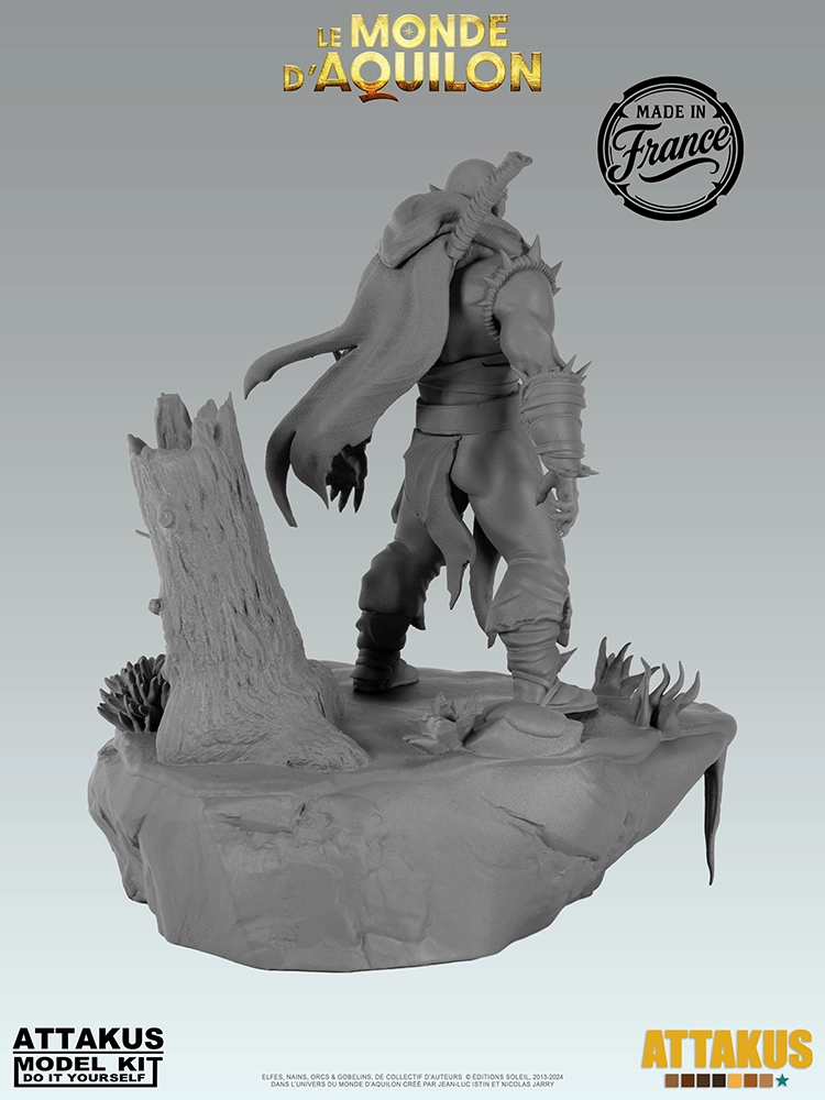 Attakus Model Kit Diorama La Poisse à peindre AQ13D 120 mm