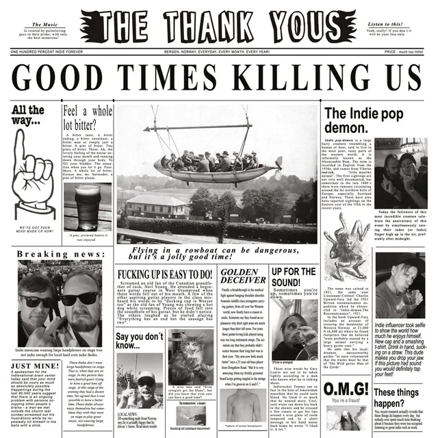 Apollon The Thank Yous Good Times Killing Us LP vinyle + CD