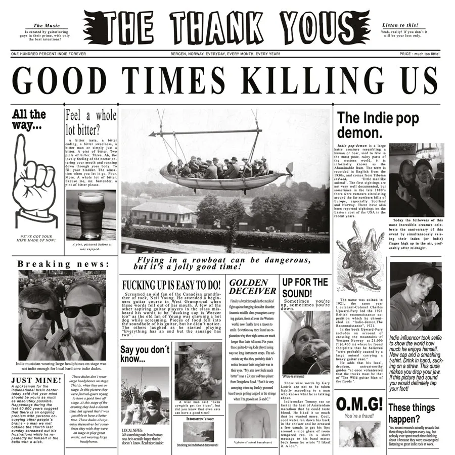 Apollon The Thank Yous Good Times Killing Us LP vinyle + CD