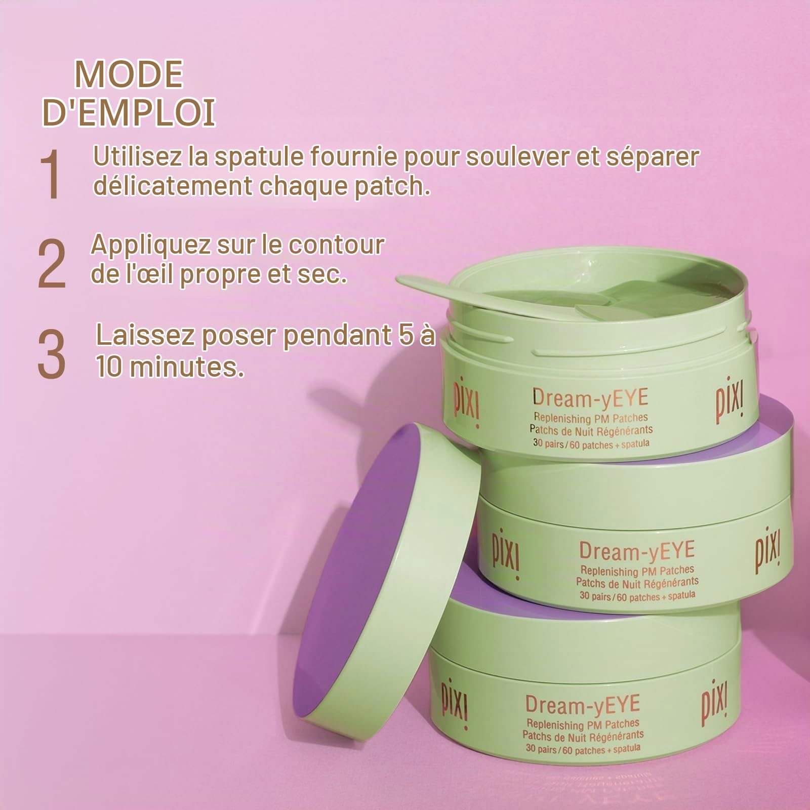 Pixi Skintreats Dream-yEye patch yeux 60 patchs vitamine A