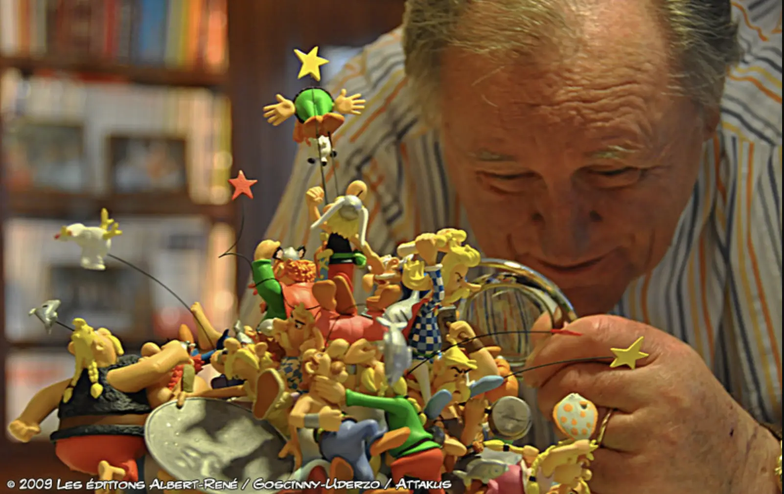 Attakus Astérix Bagarre 50 ans amitié statue n°001/500