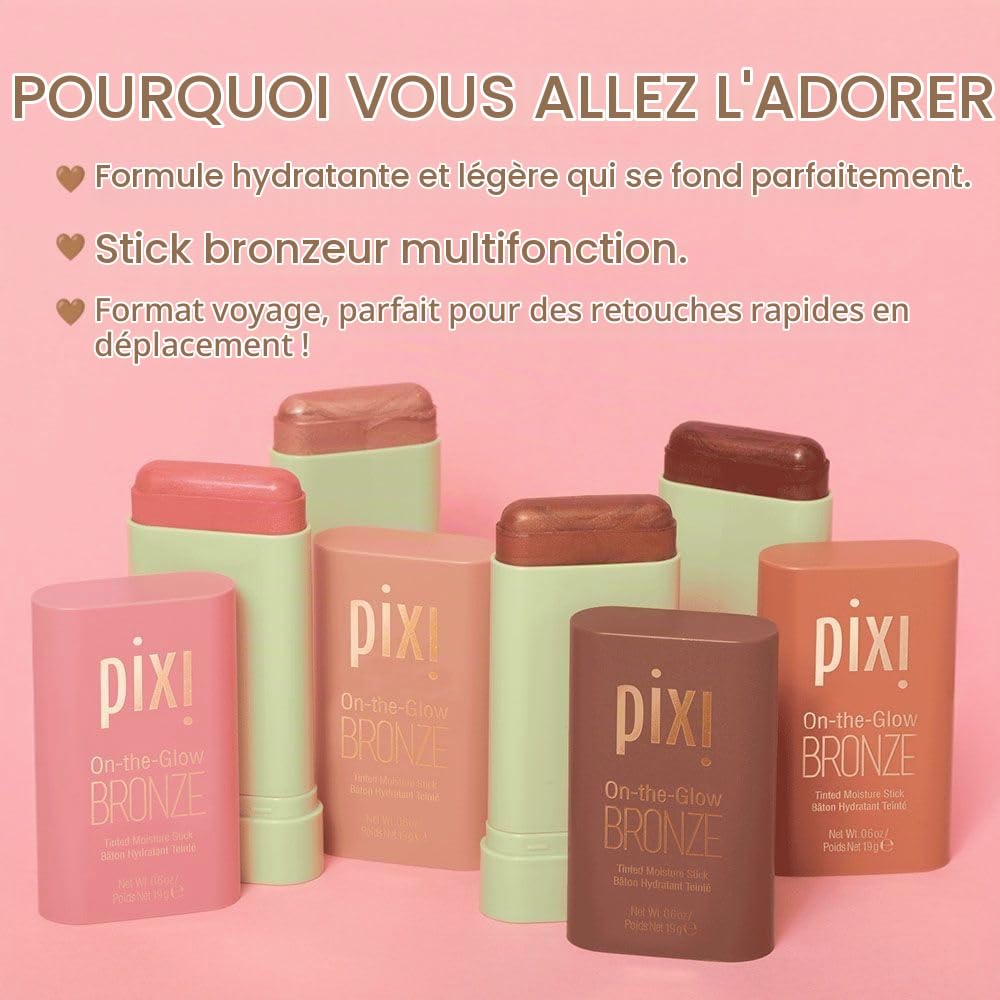 Pixi On-the-Glow Bronze stick bronzant RichGlow 19 g