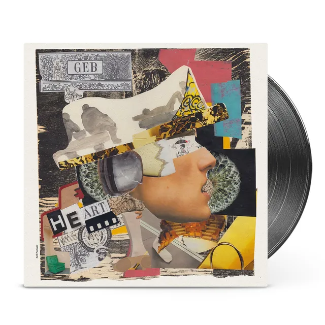 Apollon Records Gebhardt Geb Heart LP vinyle noir