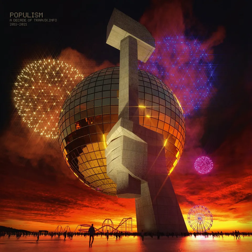 Apollon Records Populism Traavik 2011-21 double vinyle or