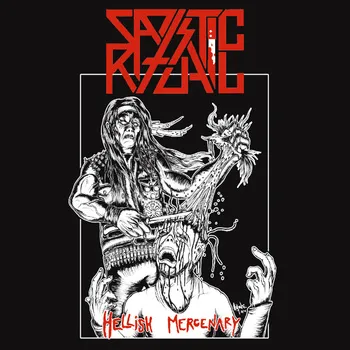 Boris Records BR004 Sadistic Ritual Hellish Mercenary vinyle noir