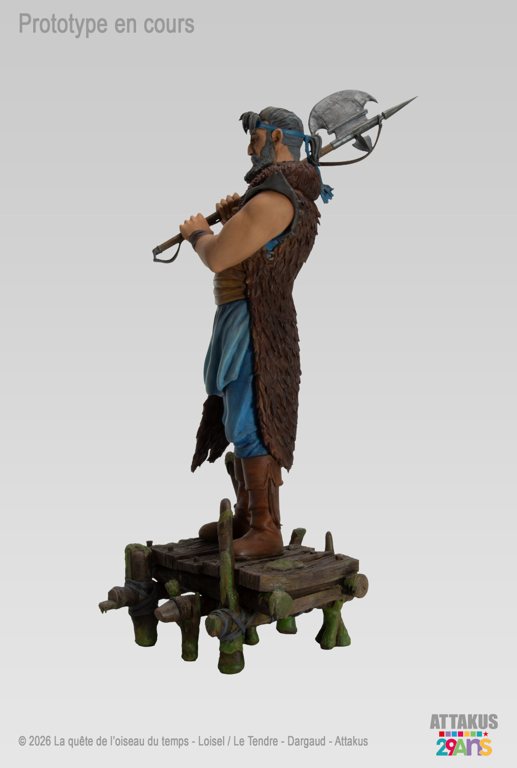 Attakus Prestige Bragon 1/10e statue résine 27,5 cm