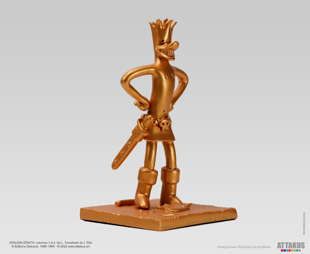 Attakus Prestige Donjon Zénith Herbert OR figurine 10,7 cm