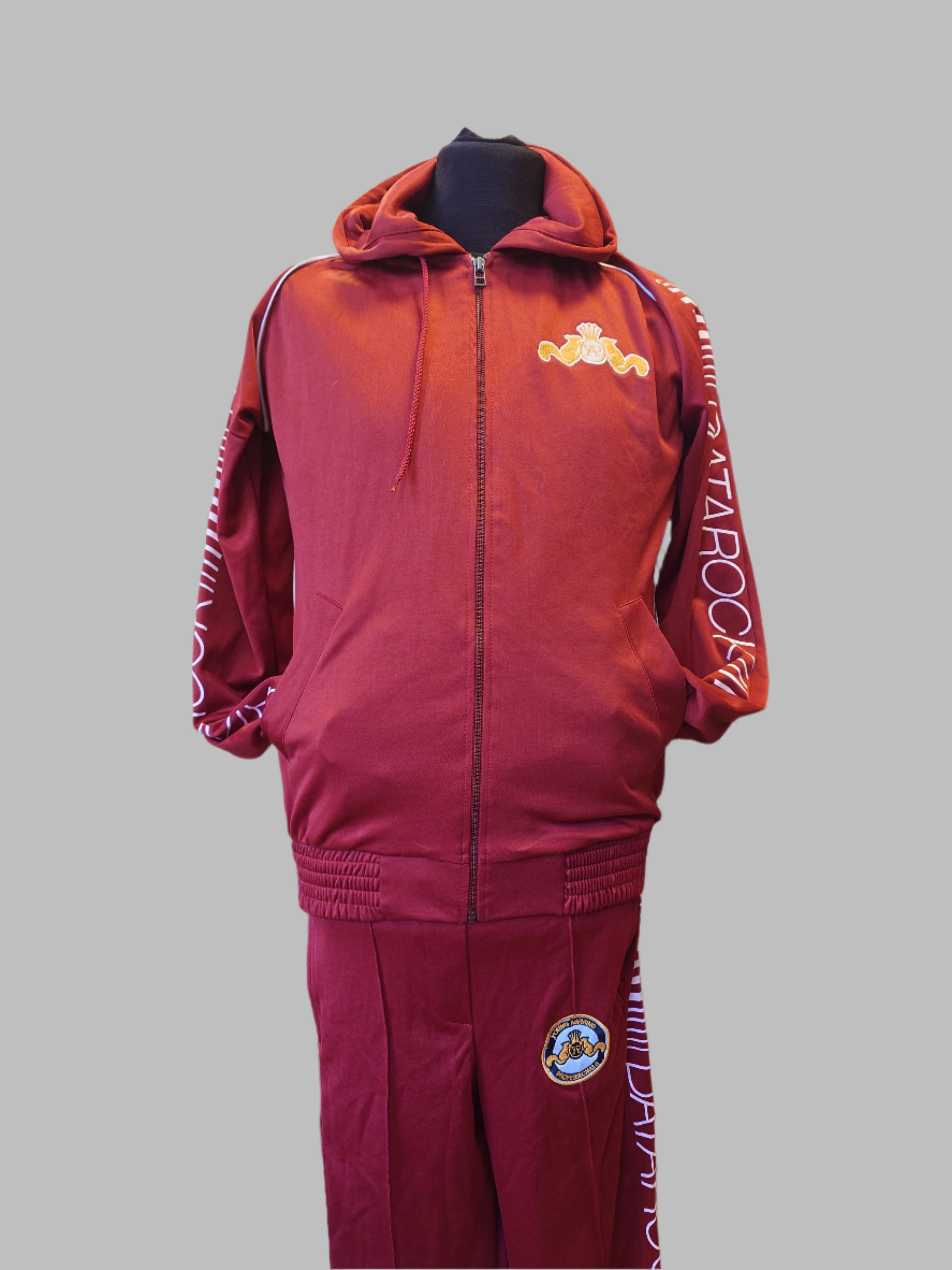 Apollon Records Datarock survêtement rouge jogging S M L XL