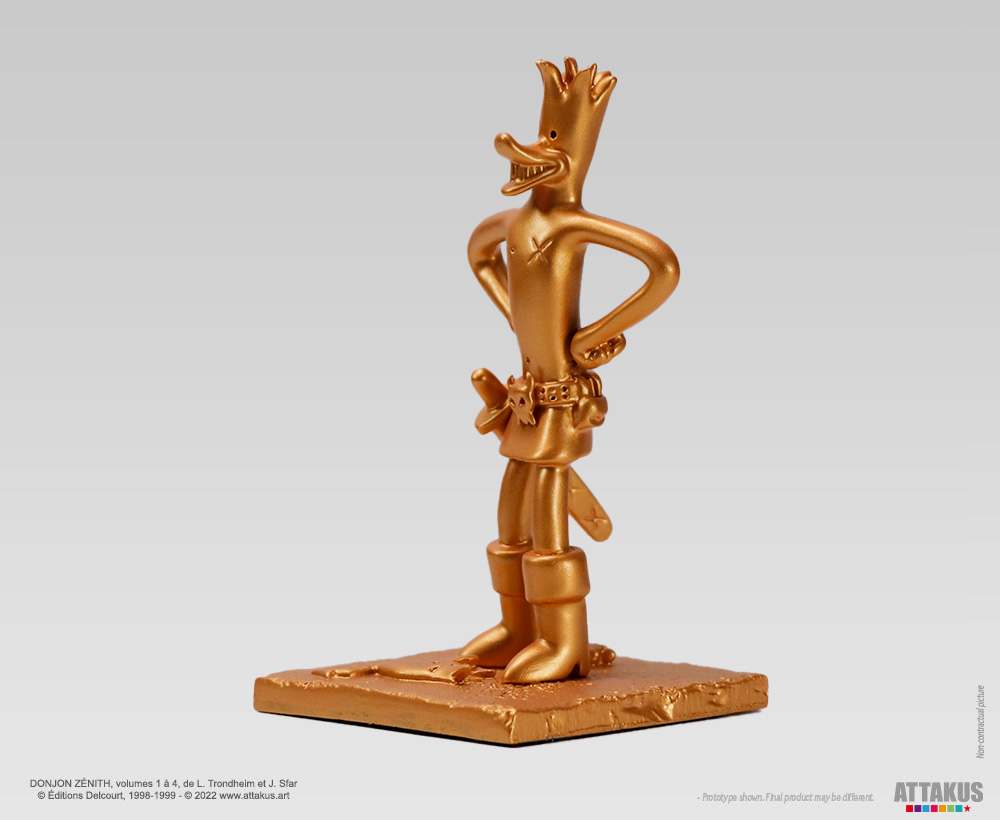 Attakus Prestige Donjon Zénith Herbert OR figurine 10,7 cm