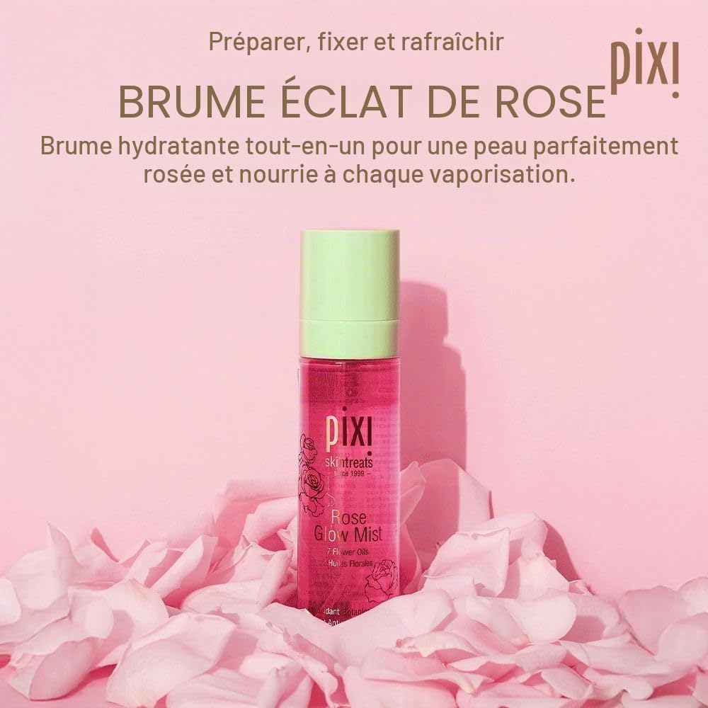 Pixi Rose Glow Mist brume visage rose 80 ml