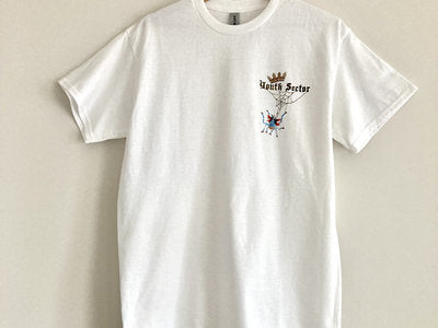 Youth Sector Spider Design t-shirt blanc araignée