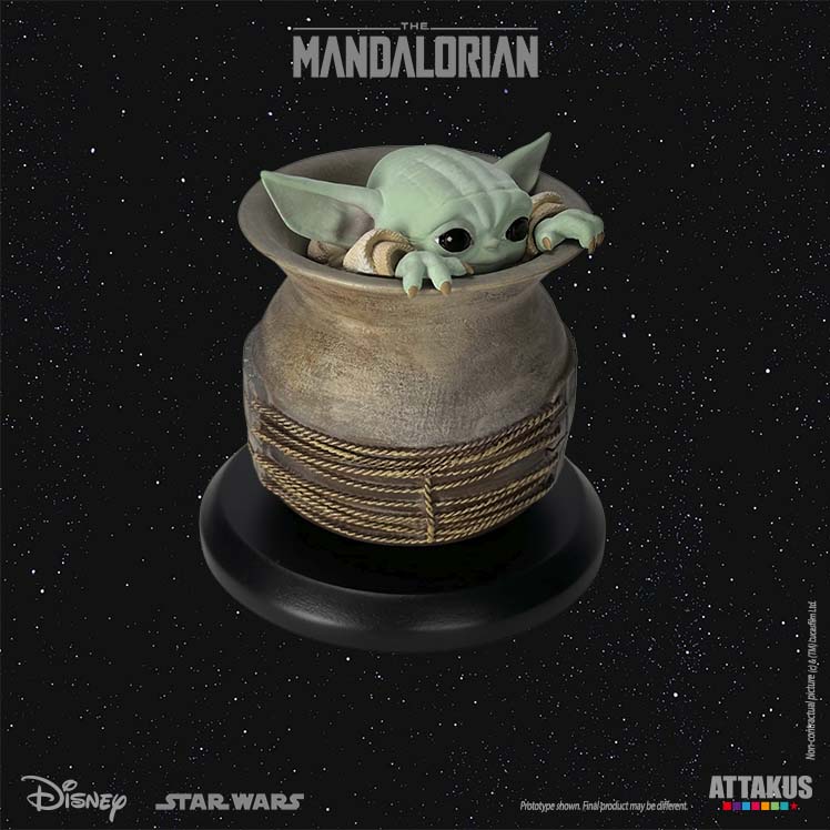 Attakus Grogu collection 6 statues 1/5 Mandalorian résine