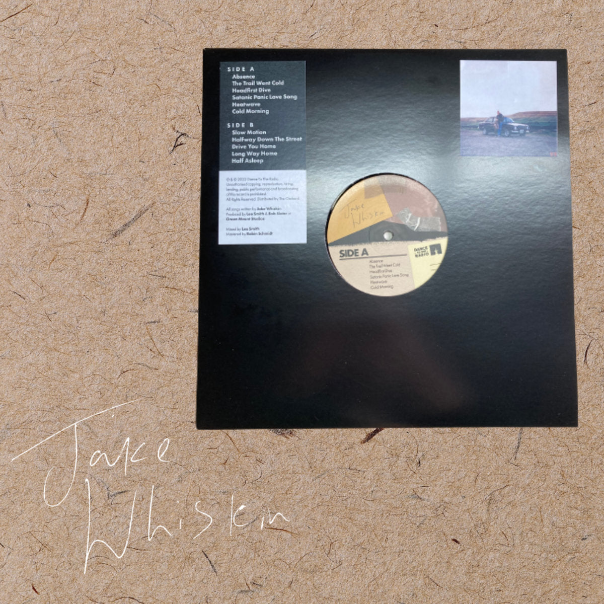 Jake Whiskin Jake Whiskin vinyle 12 pouces noir
