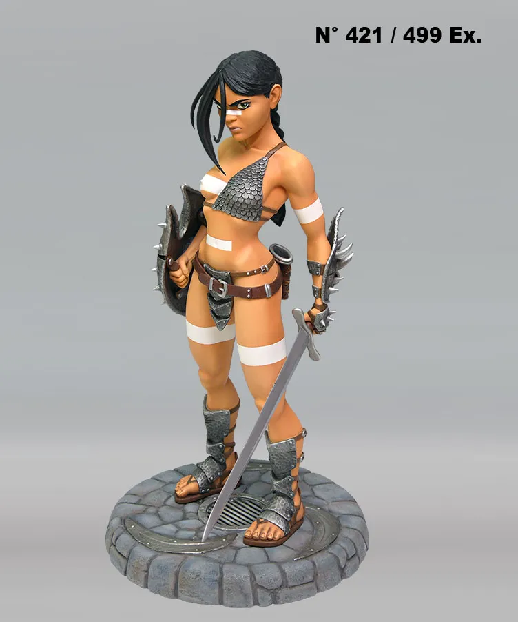Attakus Nävis Guerrière n°421/499 Statue 49 cm résine