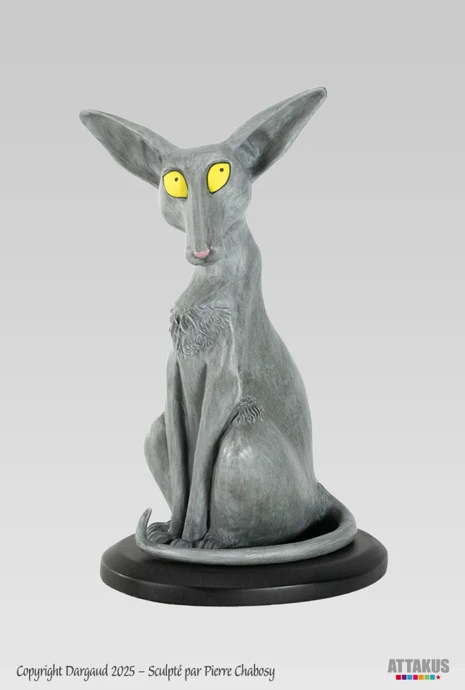 Attakus Prestige Chat du Rabbin statuette couleur 15 cm