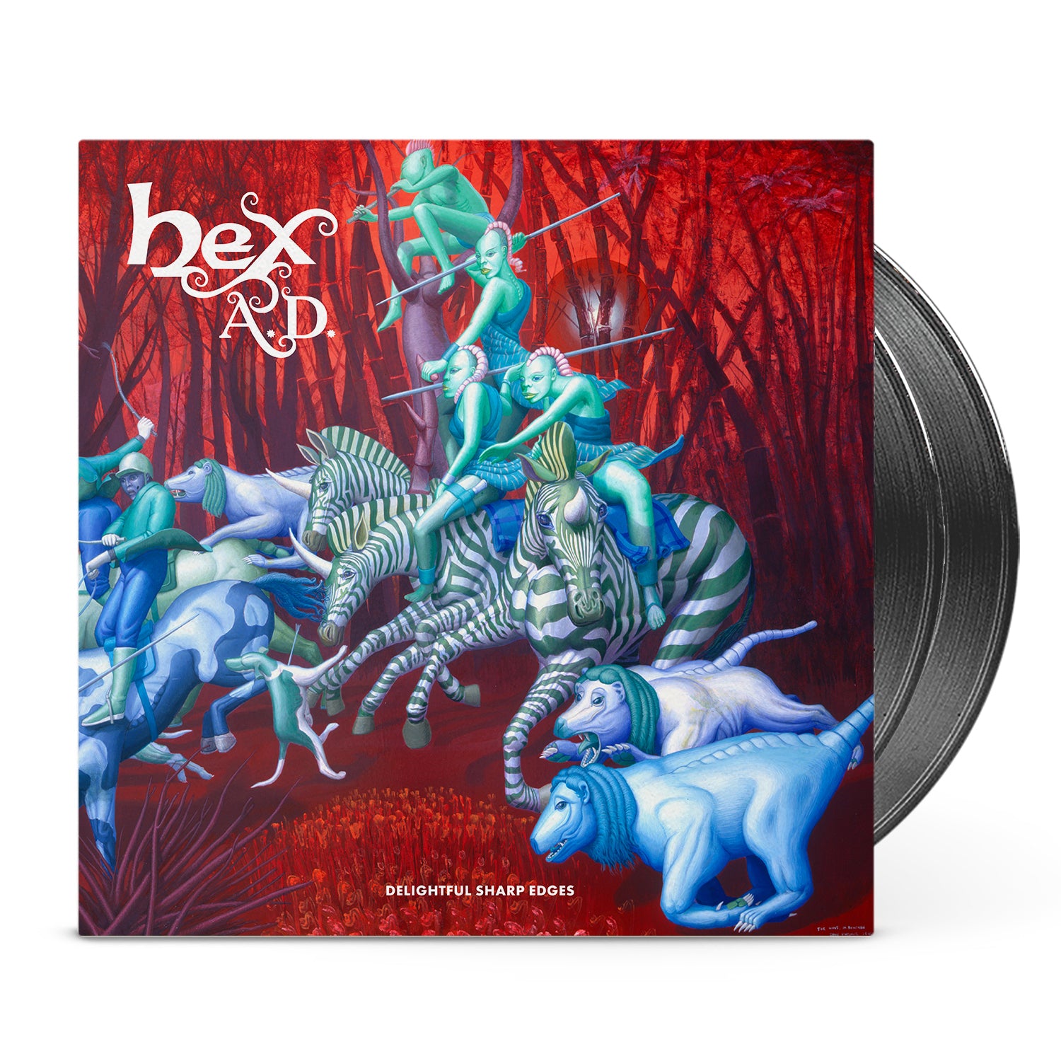 Apollon Records Hex A.D. Delightful Sharp Edges 2LP vinyle noir