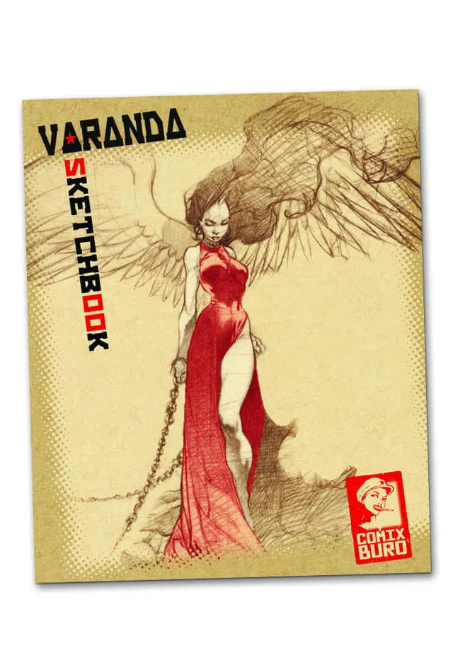 Attakus Collection Atlas Sketchbook Varanda 1 18x22