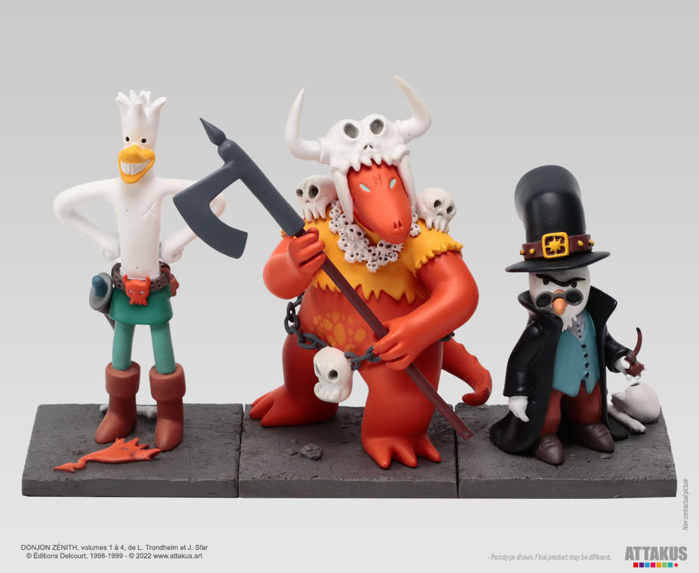 Attakus Collection Atlas Donjon Zénith coffret 3 figurines