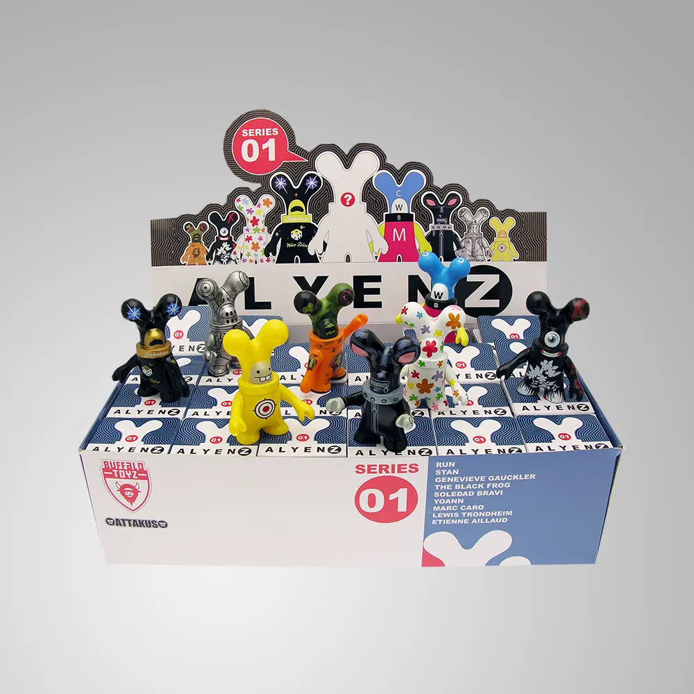 Attakus Atlas Alyenz boîte 24 figurines vinyle 8 cm