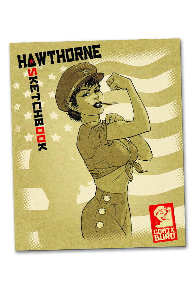 Attakus Collection Atlas Sketchbook Hawthorne livre 48 pages signé