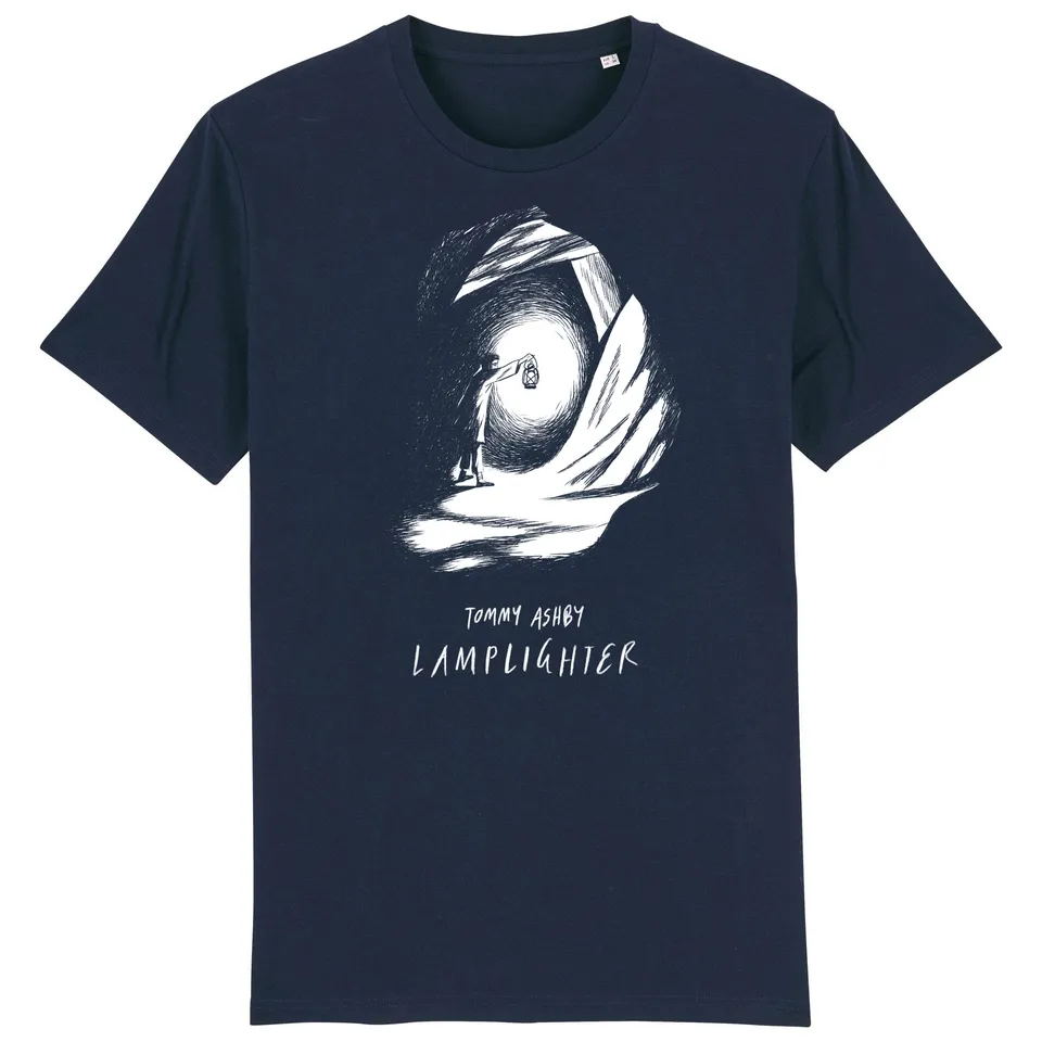 Tommy Ashby Lamplighter t-shirt bleu marine bio