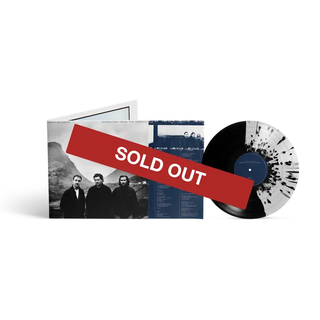 Twin Atlantic Separation From Animals vinyle couleur recyclé