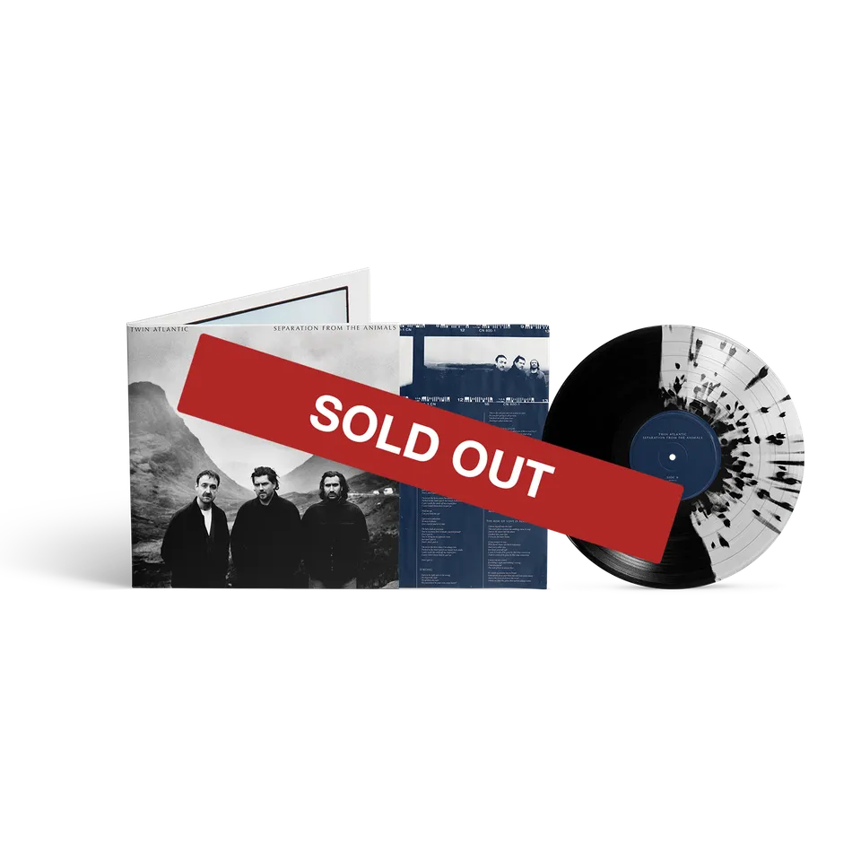 Twin Atlantic Separation From Animals vinyle couleur recyclé