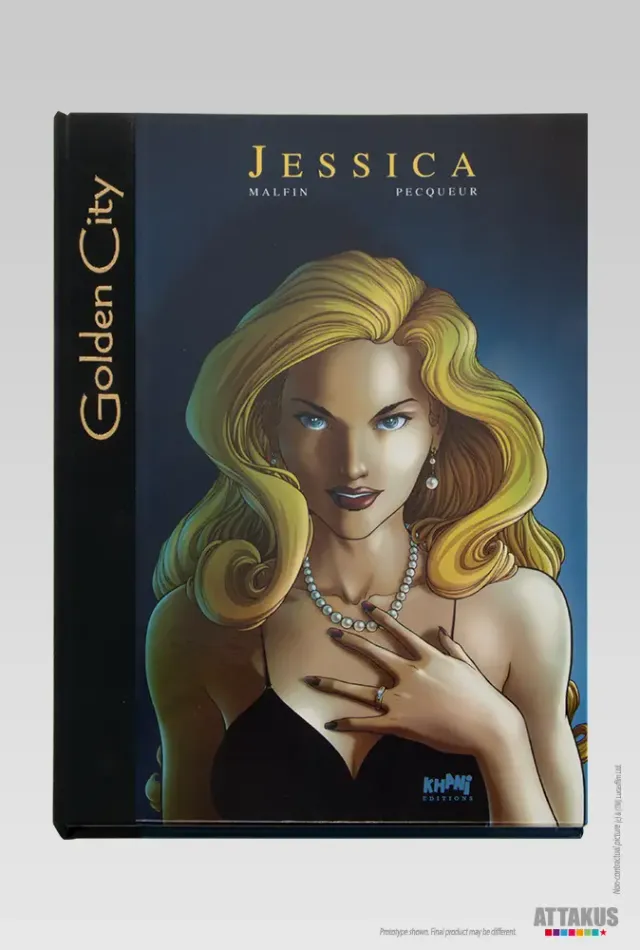 Attakus Atlas Golden City Jessica tome 6 tirage luxe 60 pages