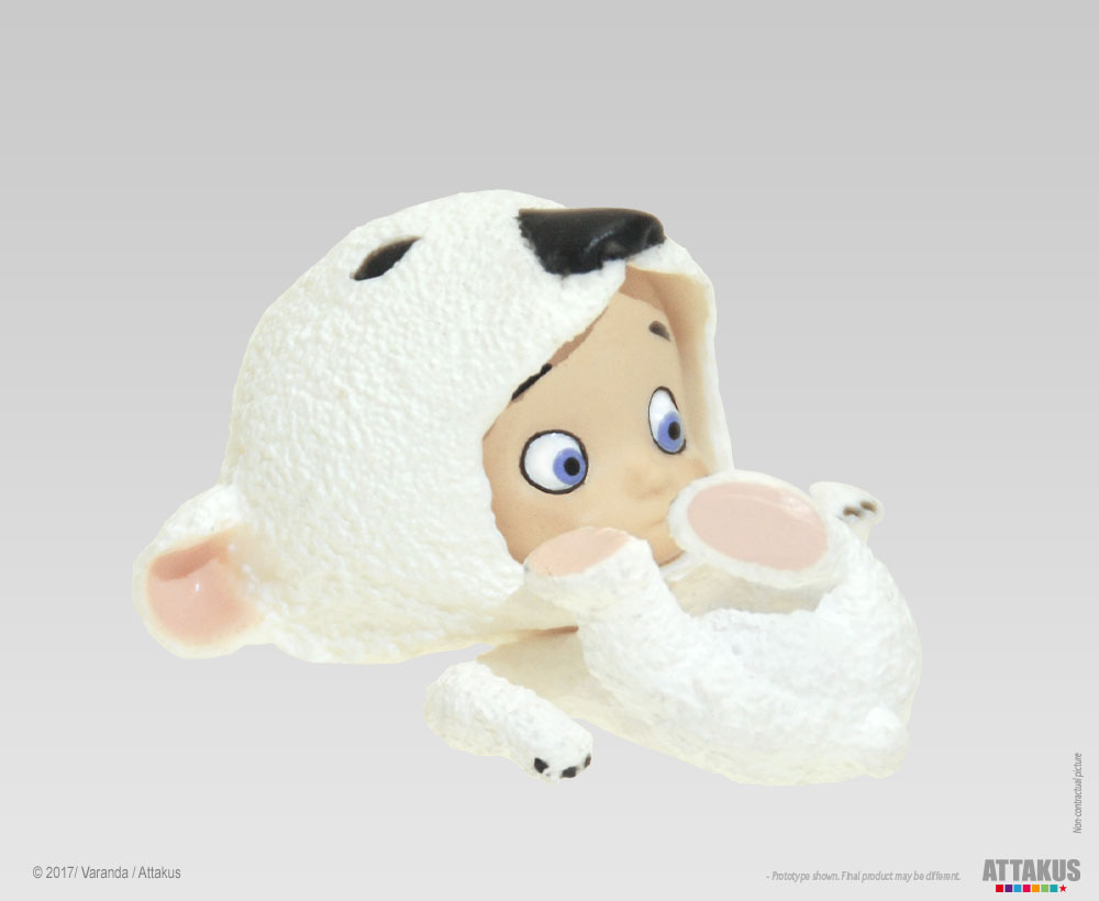 Attakus Atlas Les Littles ours polaire figurine PVC 4,5 cm
