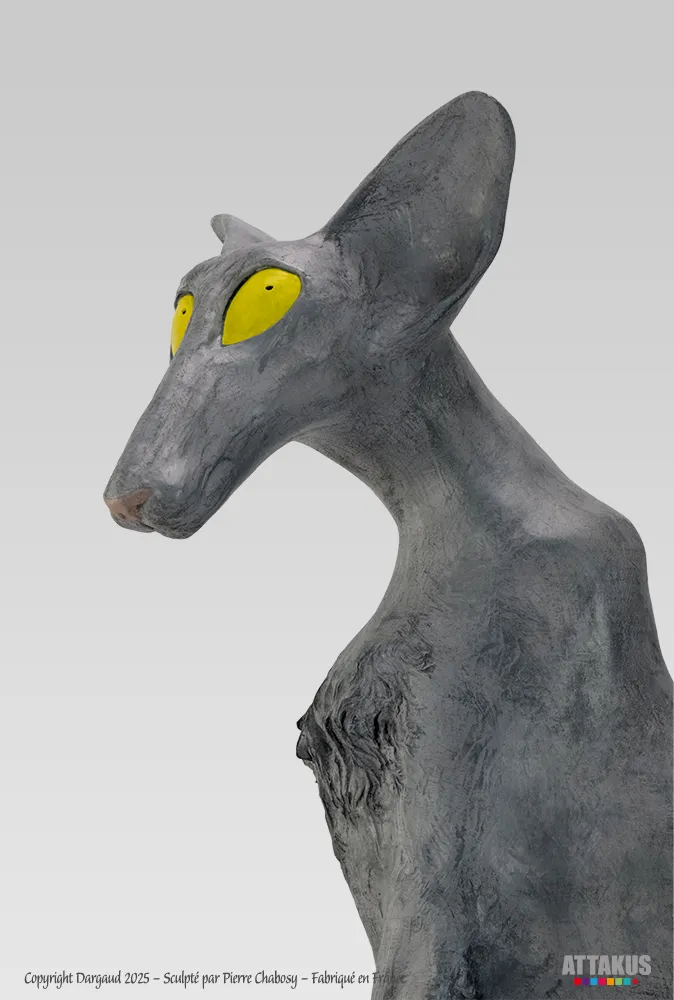 Attakus Collection Prestige Chat du Rabbin statue 40 cm résine