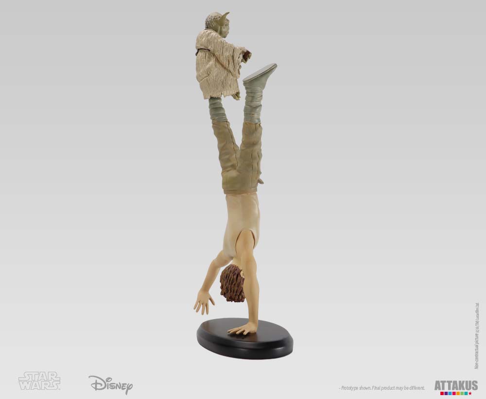 Attakus Collection Elite Yoda et Luke statuette Dagobah 26 cm