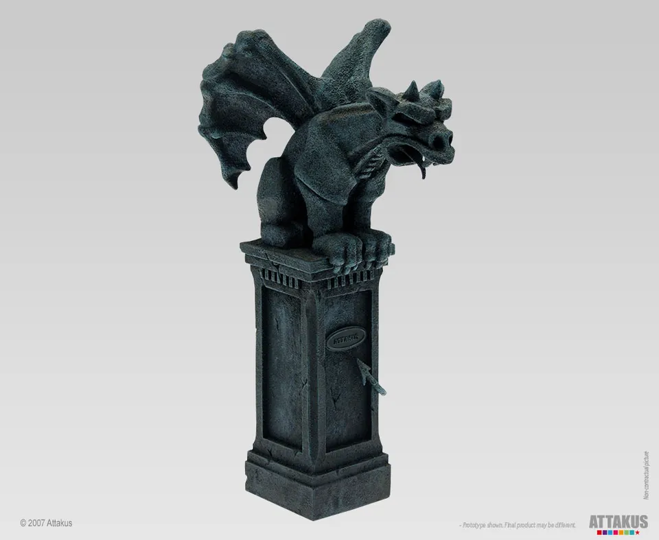 Attakus Prestige Gargoyle statuette résine 22,5 cm limitée 1111 ex