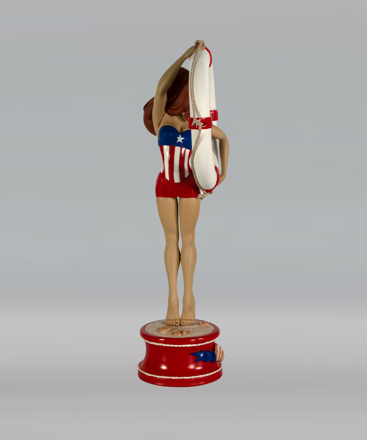 Attakus Prestige Savannah HC 01/03 statue résine pin-up 29 cm