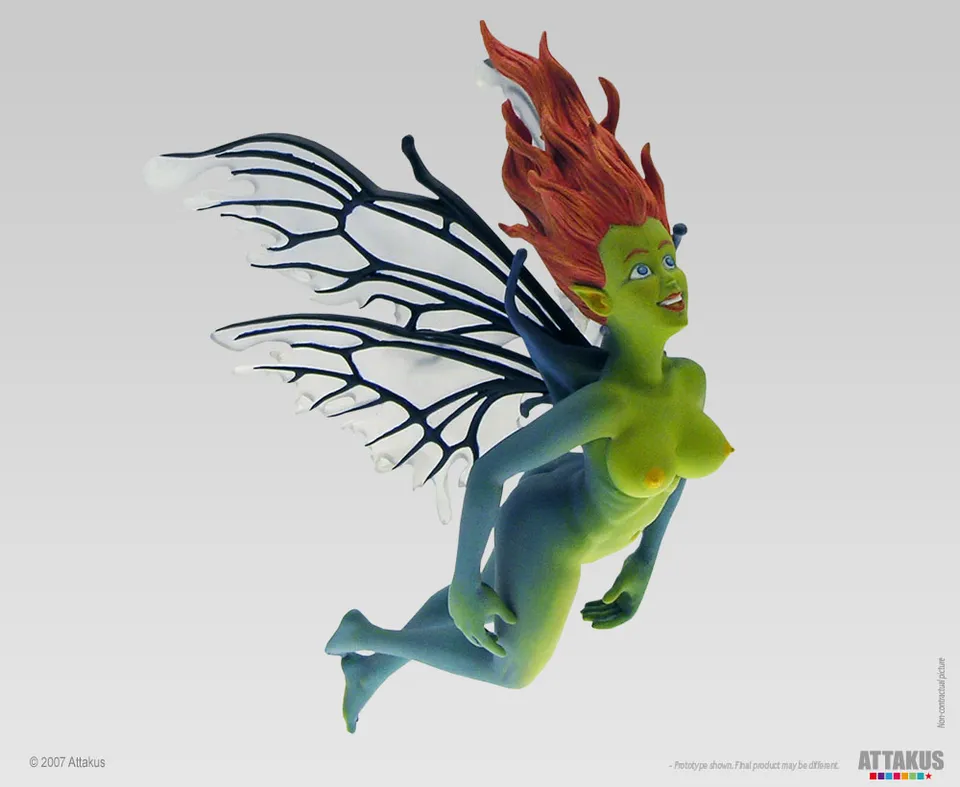 Attakus Femmes d'auteur La Fée Line statuette résine 17 cm