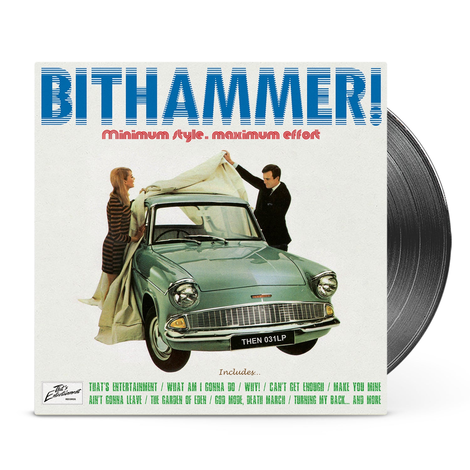 Apollon Records Bithammer Minimum Style vinyle LP garage rock