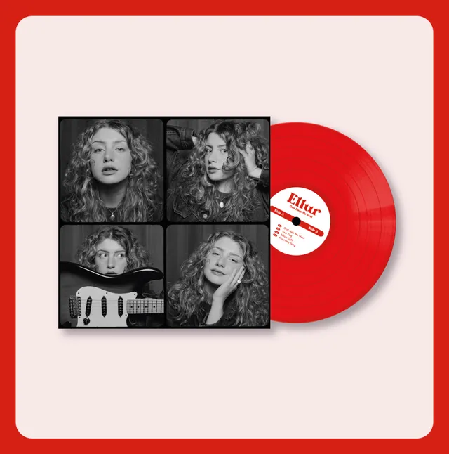 Ellur God Help Me Now vinyle 12" rouge translucide deluxe